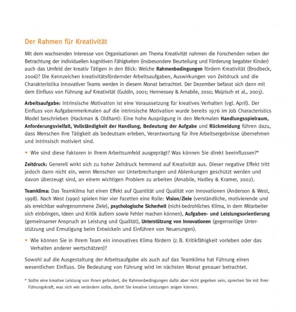 Kalender "Kreativität und Innovation" – Bild 9