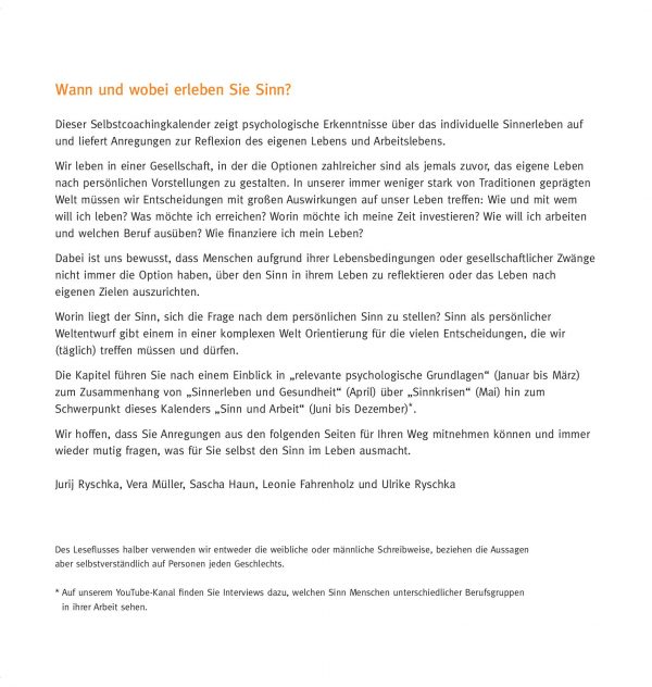 Kalender "Sinn" – Bild 3